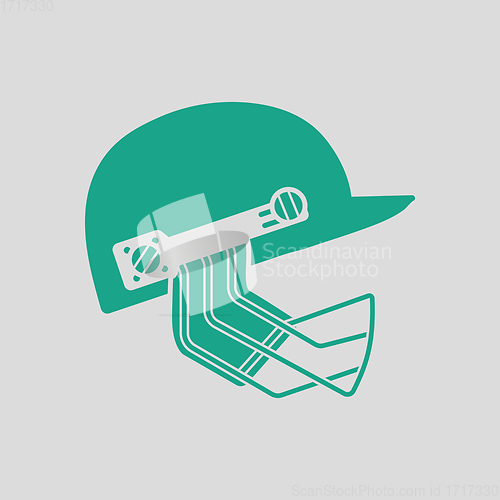 Image of Cricket helmet icon