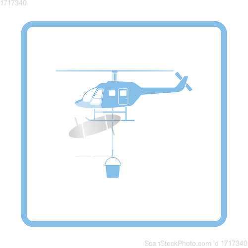 Image of Fire service helicopter icon