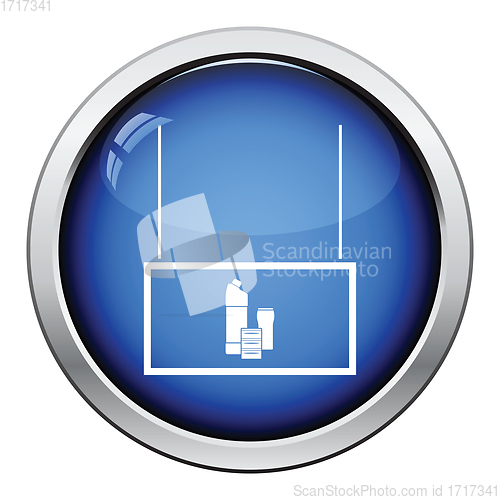 Image of Household chemicals market department icon