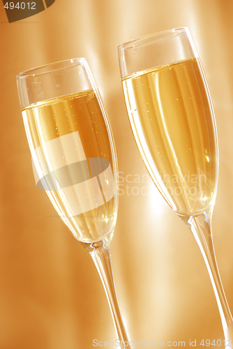 Image of Two glasses of champagne