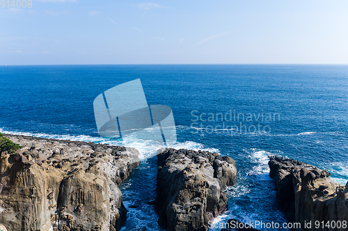 Image of Sea coast in Miyazaki city of Japan