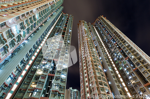 Image of Building facade from low angle