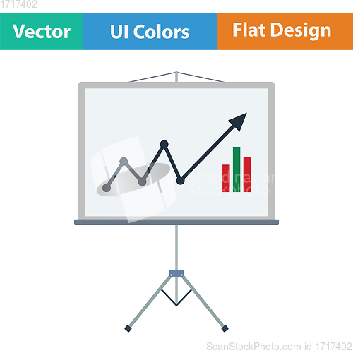 Image of Analytics stand icon