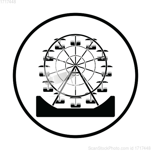 Image of Ferris wheel icon