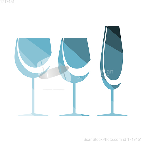Image of Glasses set icon