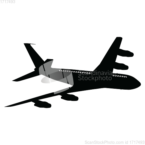 Image of Airplane silhouette