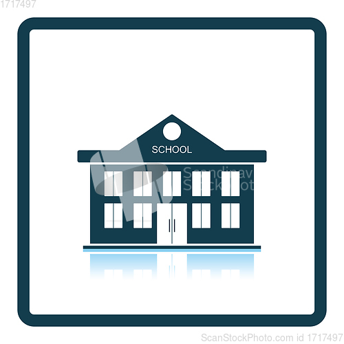 Image of School building icon