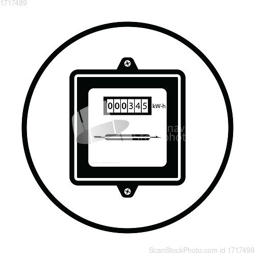 Image of Electric meter icon