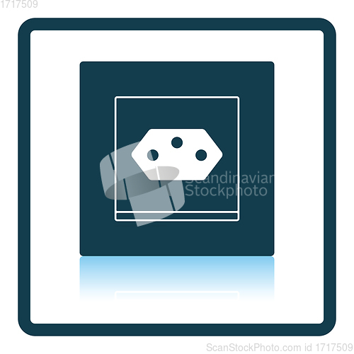 Image of Swiss electrical socket icon