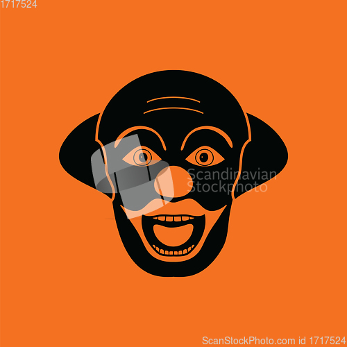 Image of Party clown face icon