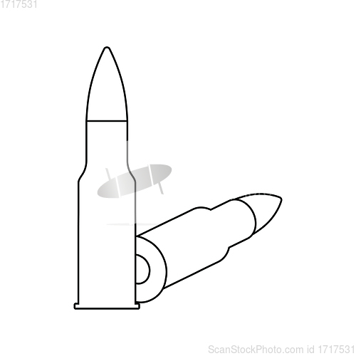 Image of Icon of rifle ammo