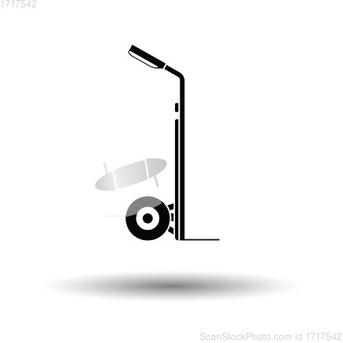 Image of Warehouse trolley icon