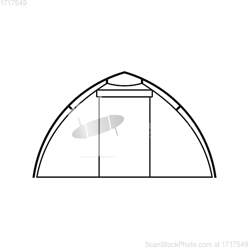 Image of Icon of touristic tent