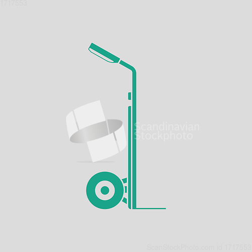 Image of Warehouse trolley icon