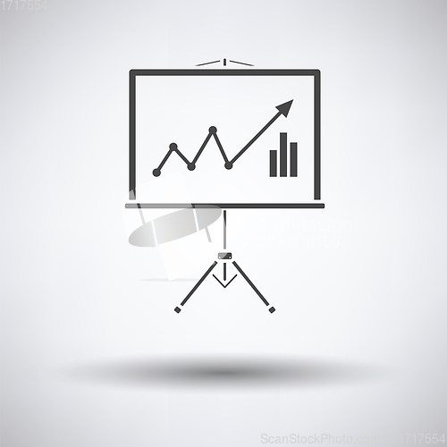 Image of Analytics stand icon