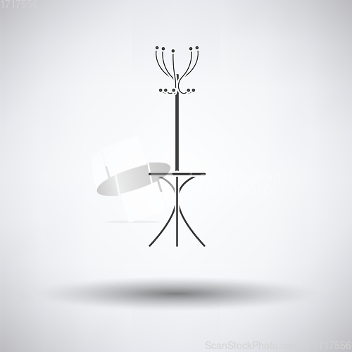 Image of Office coat stand icon