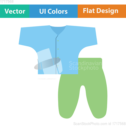Image of Baby wear icon