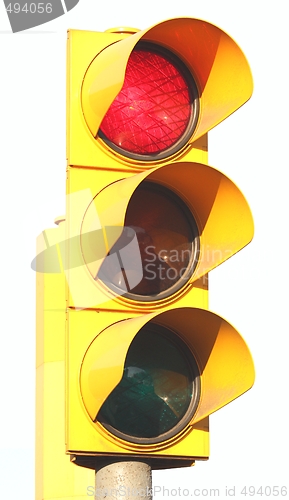 Image of Trafic light isolated