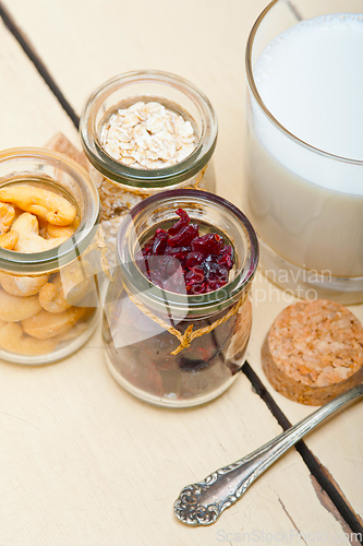 Image of healthy breakfast ingredients