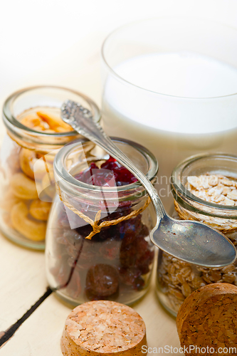 Image of healthy breakfast ingredients