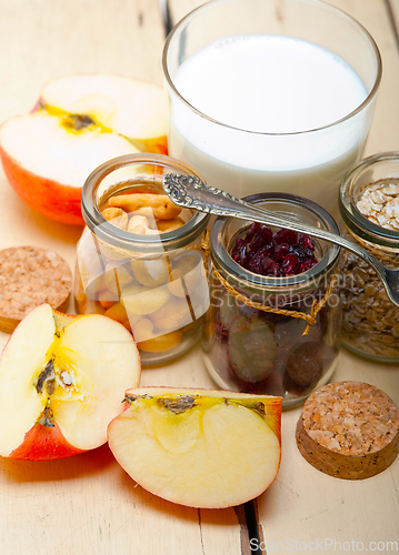 Image of healthy breakfast ingredients