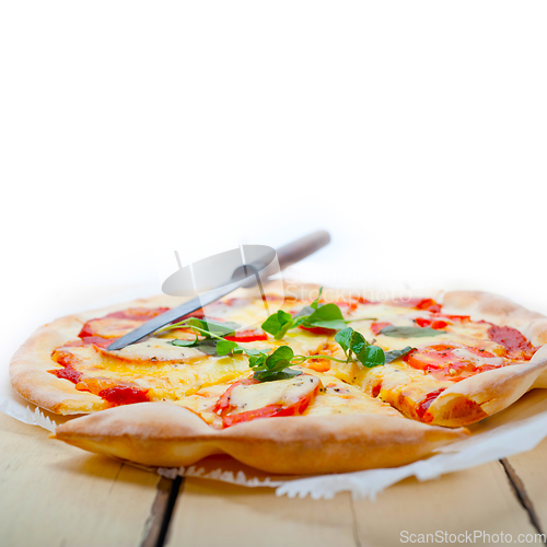 Image of Italian pizza Margherita