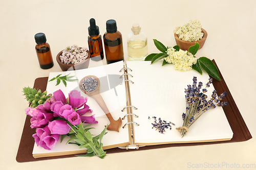 Image of Herbs and Flowers used in Naturopathic Herbal Medicine