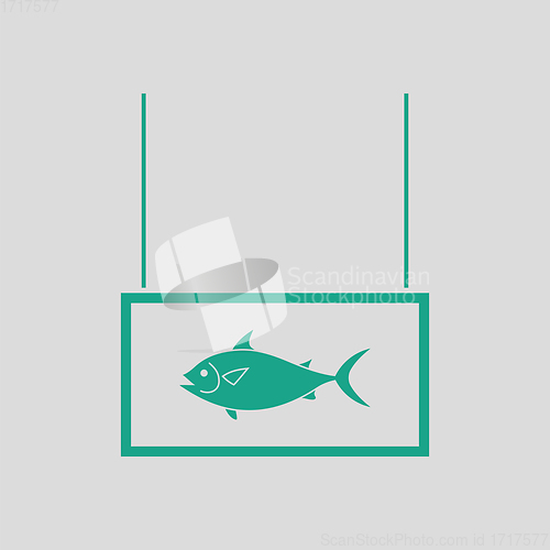 Image of Fish market department icon