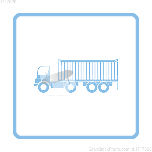 Image of Container truck icon