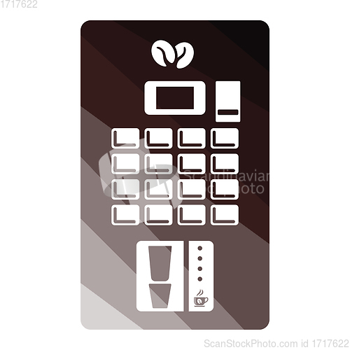 Image of Coffee selling machine icon