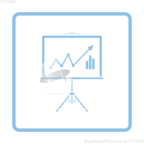 Image of Analytics stand icon