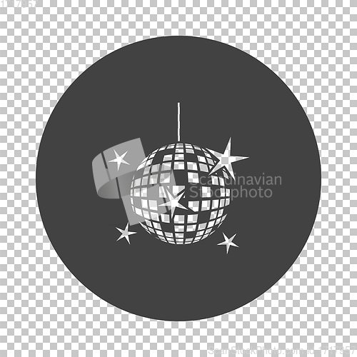 Image of Night clubs disco sphere icon