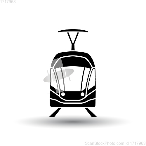 Image of Tram icon front view