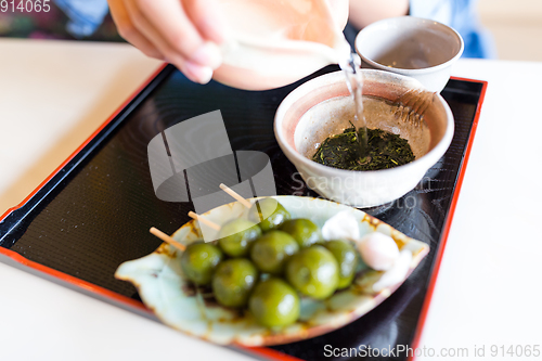 Image of Japanese dessert