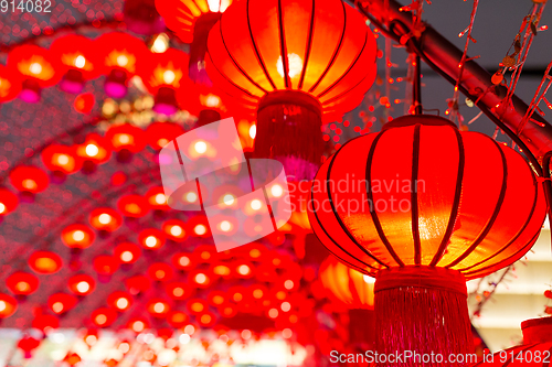 Image of Chinese lanterns