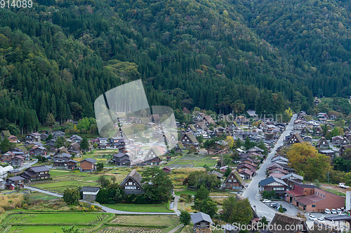 Image of Traditional Japanese village in Shirakawago