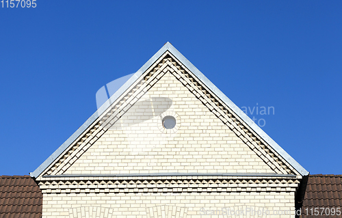 Image of part of an attic entry,