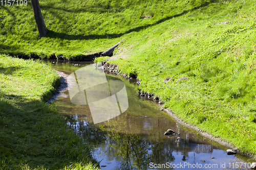 Image of narrow river