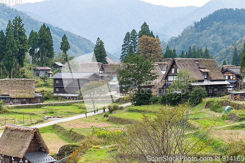 Image of Shirakawago village