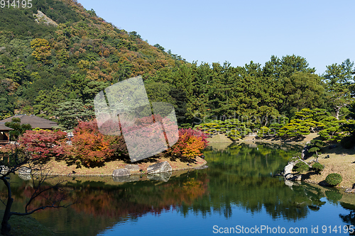 Image of Ritsurin Garden in Japan