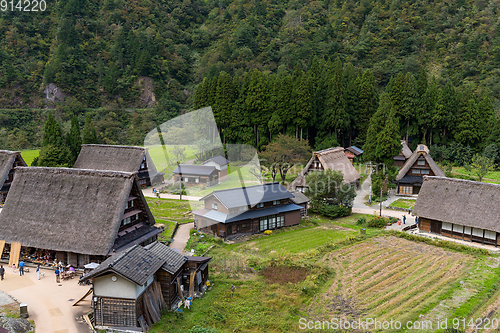 Image of Old house at Shirakawago of Japan