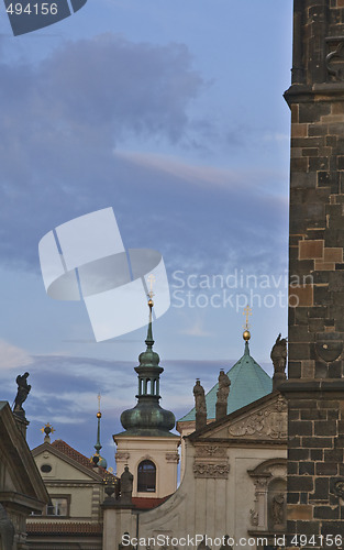 Image of Prague skylines