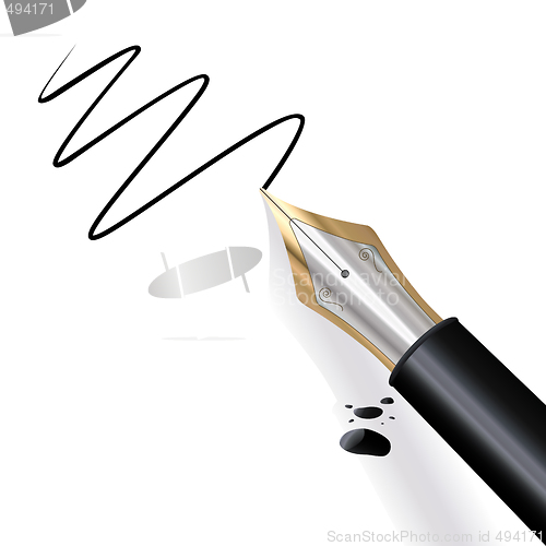 Image of Writing Fountain pen 