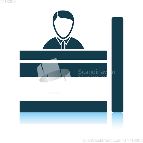 Image of Bank clerk icon