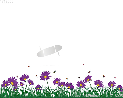 Image of Meadow color background