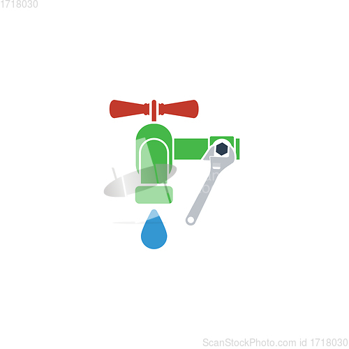 Image of Icon of wrench and faucet