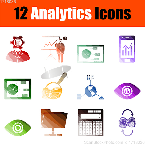 Image of Analytics Icon Set