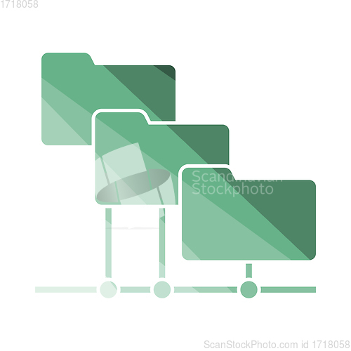 Image of Folder Network Icon