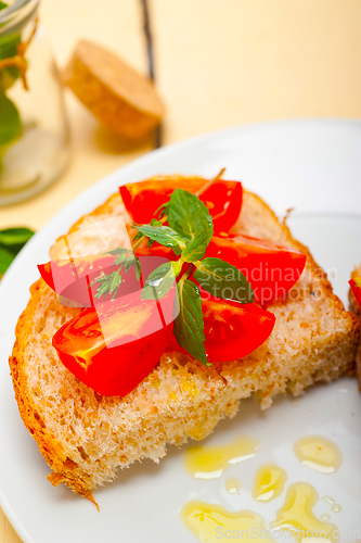 Image of Italian tomato bruschetta