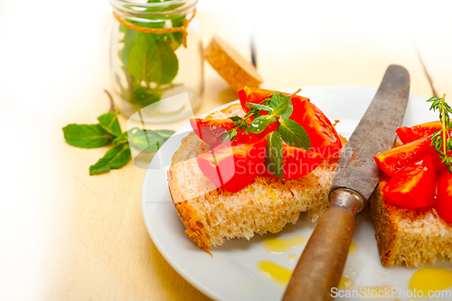 Image of Italian tomato bruschetta